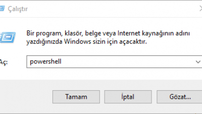 Windows 10 Çalıştır Komutları ve Parametreleri